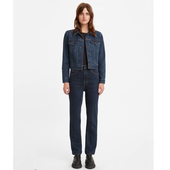 Levi's Denim - Levi's 70s High slim straight Dark Blue Women's Straight Leg Jeans size 30